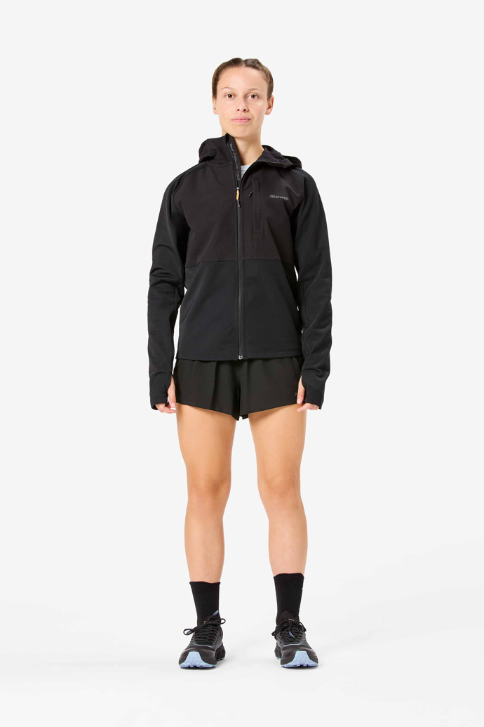 NNormal Active Warm Jacket Czarne | ZQD893214