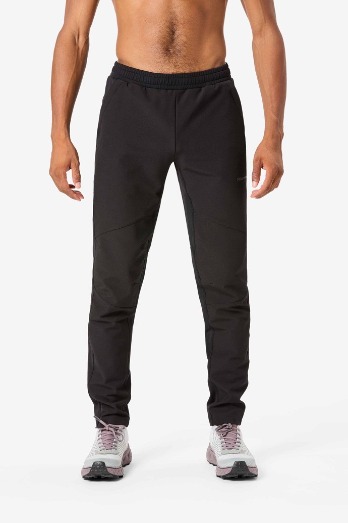 NNormal Active Warm Pants Czarne | KCU760951