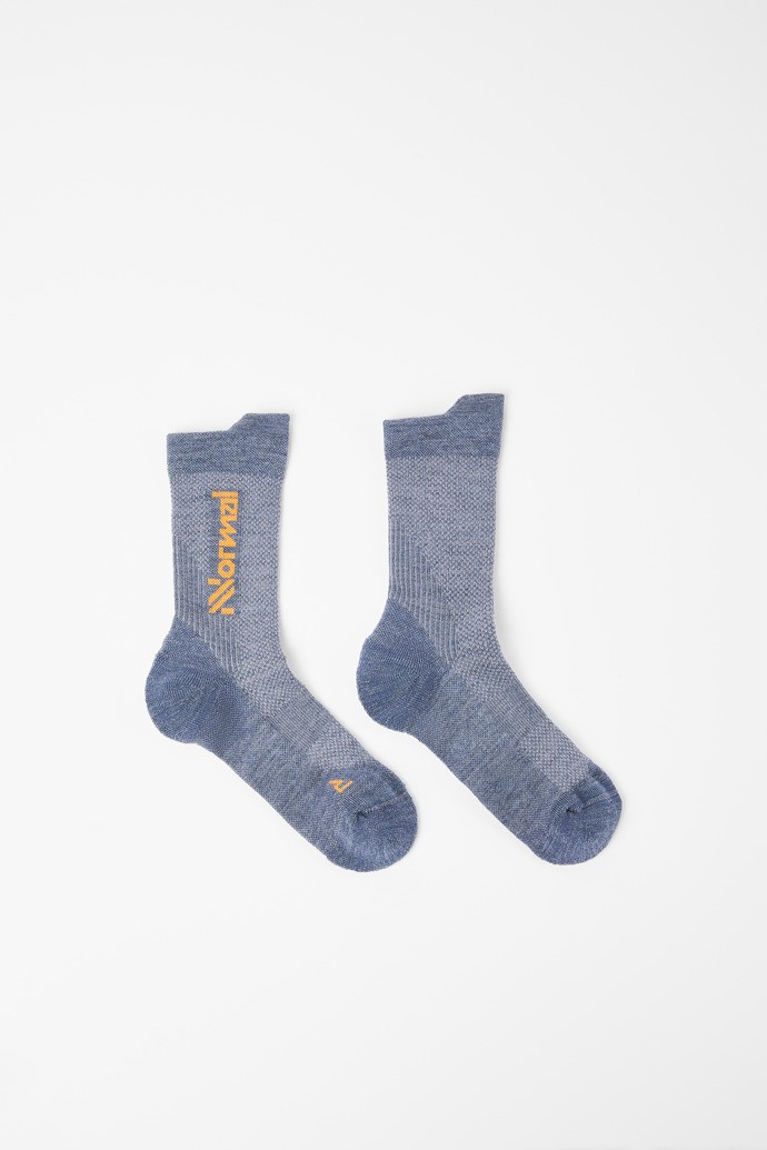 NNormal Merino socks Niebieskie | QRZ204957