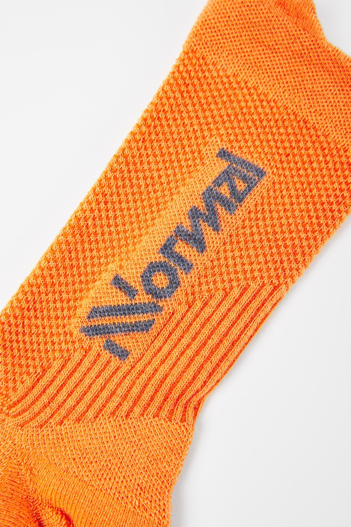 NNormal Merino socks Pomarańczowe | KMX582916