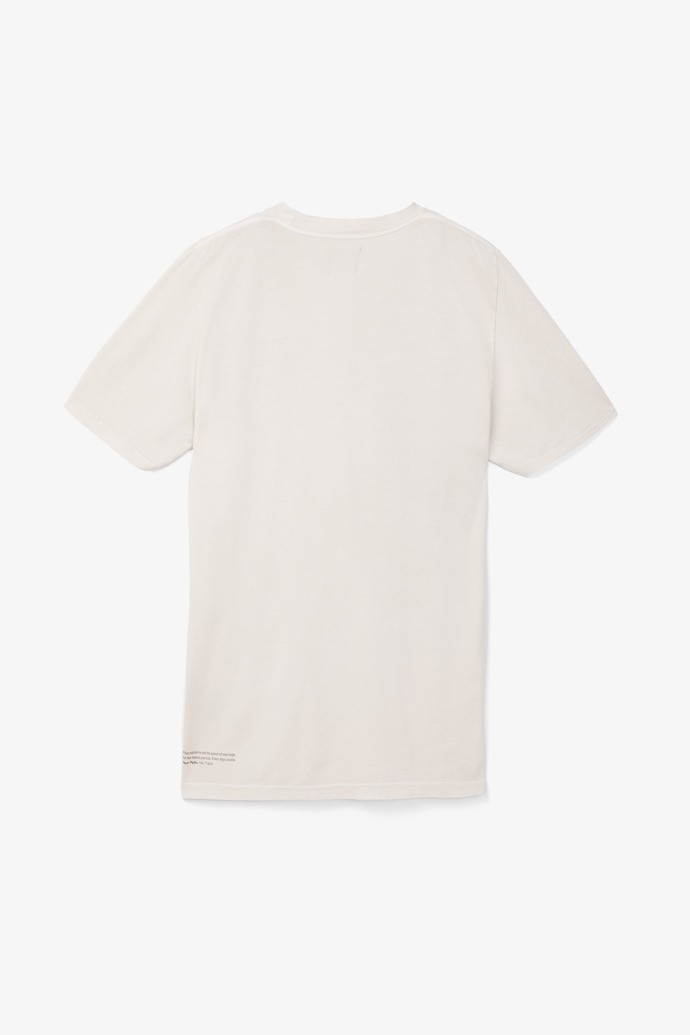 NNormal Organic cotton t-shirt Białe | NOF573608