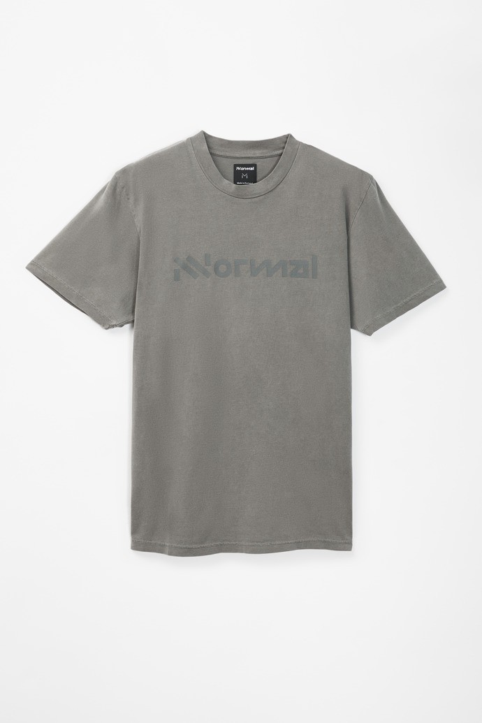 NNormal Organic cotton t-shirt Szare | JXC215098