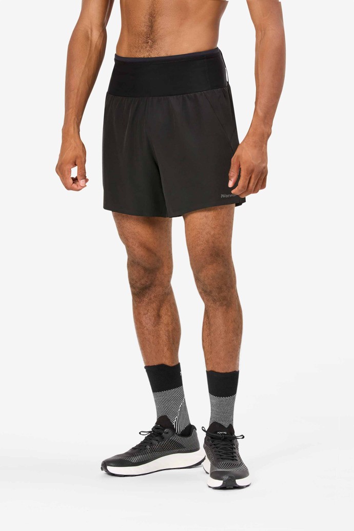 NNormal Race Shorts Czarne | FAS123054