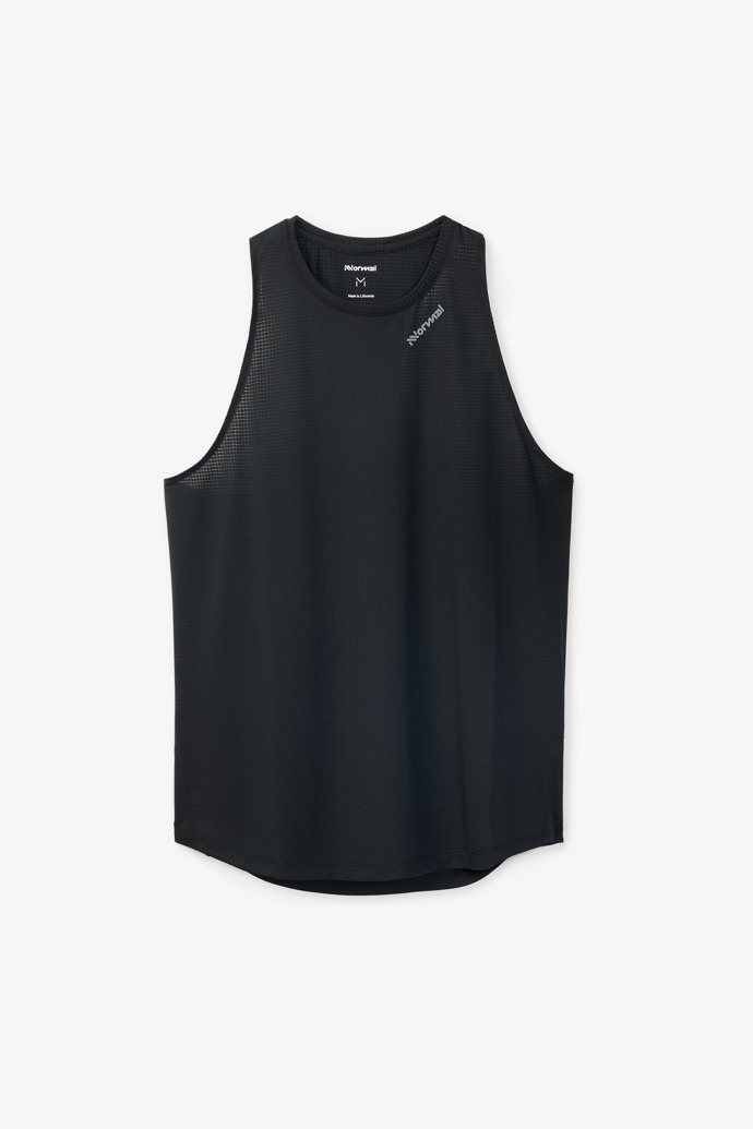 NNormal Race Tank Top Czarne | WAF275913