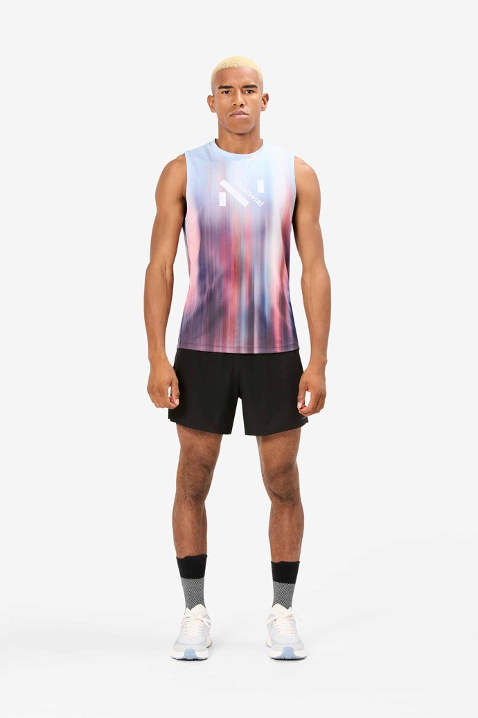 NNormal Race Tank Top Kolorowe | ZOW130745