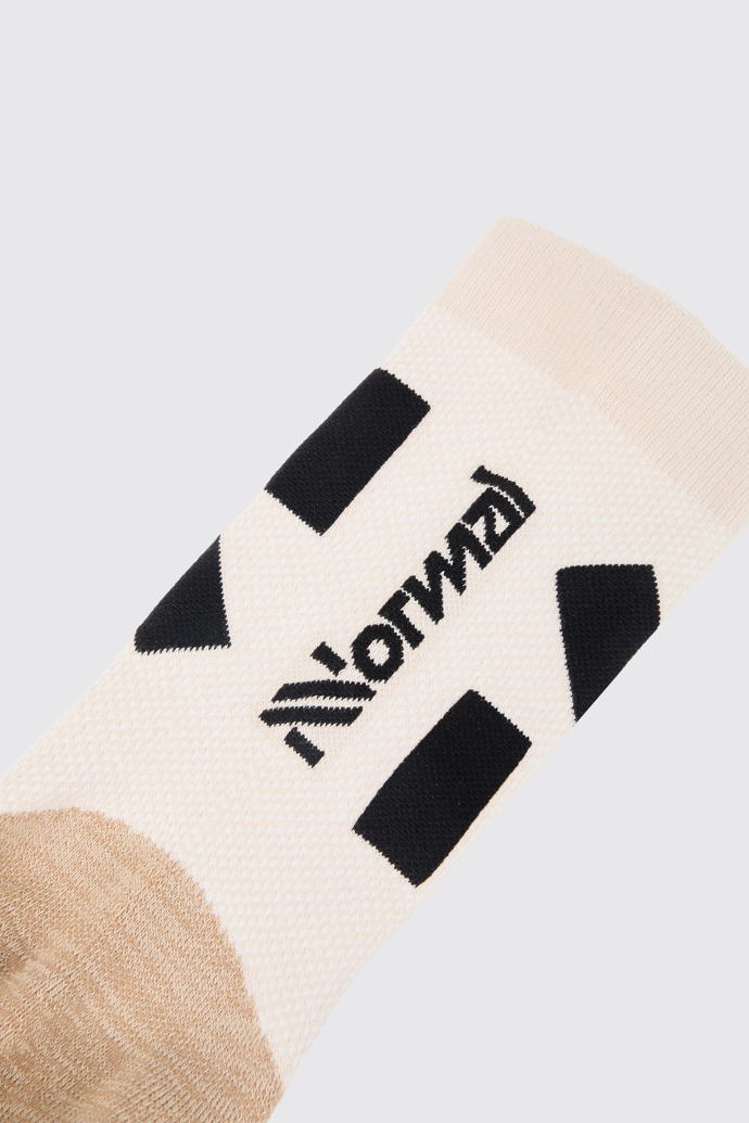 NNormal Race sock Beżowe | WLE037641