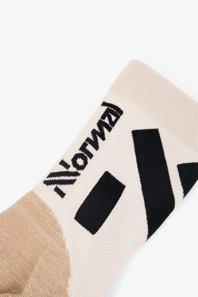 NNormal Race sock low cut Beżowe | LEF059236